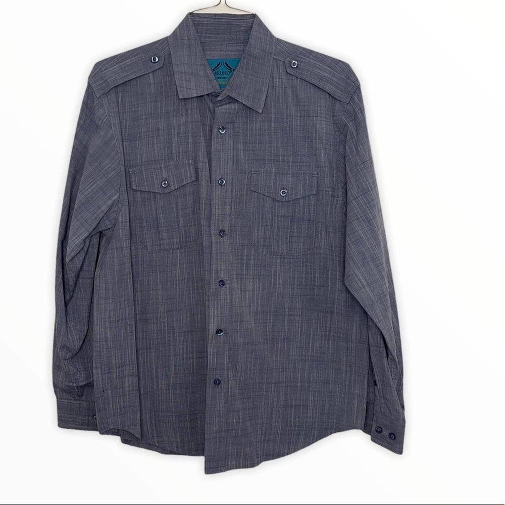Bruno New York Men’s Long Sleeve Button Down